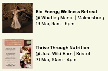 Event Listing Screenshot from The Nearfield magazine